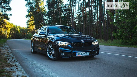 BMW 4 Series 2018  випуску Київ з двигуном 0 л бензин ліфтбек автомат за 28300 долл. 