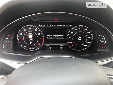 Audi Q7 2018  випуску Київ з двигуном 2 л бензин позашляховик автомат за 50000 долл. 