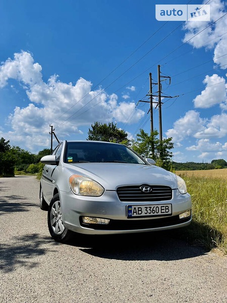 Hyundai Accent 2008  випуску Вінниця з двигуном 1.4 л бензин седан механіка за 5500 долл. 