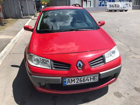 Renault Megane 2007  випуску Житомир з двигуном 1.6 л бензин універсал механіка за 4999 долл. 