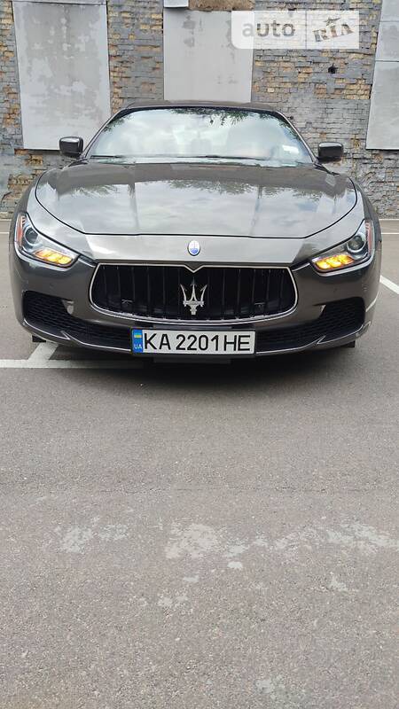Maserati Ghibli 2014  випуску Київ з двигуном 3 л бензин седан автомат за 20500 долл. 