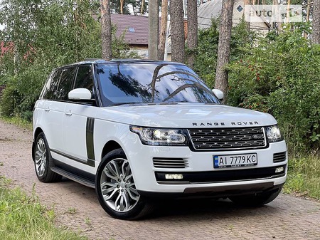 Land Rover Range Rover Supercharged 2014  випуску Київ з двигуном 4.4 л дизель позашляховик автомат за 54900 долл. 