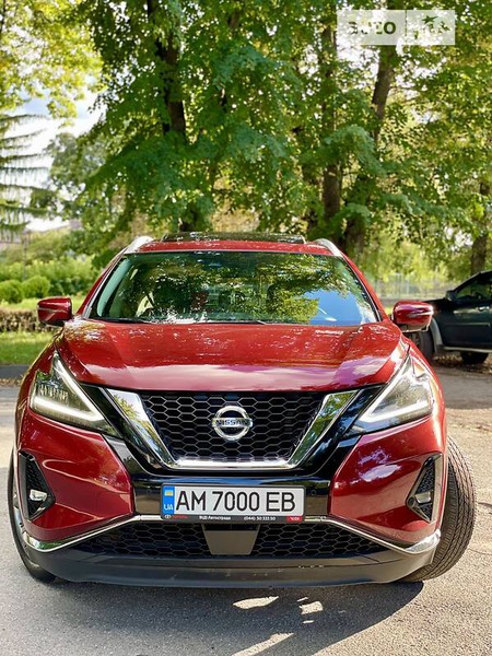 Nissan Murano 2019  випуску Київ з двигуном 3.5 л бензин позашляховик  за 29500 долл. 