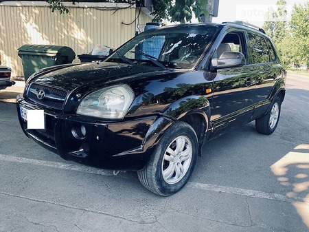 Hyundai Tucson 2008  випуску Одеса з двигуном 2 л бензин позашляховик автомат за 6499 долл. 