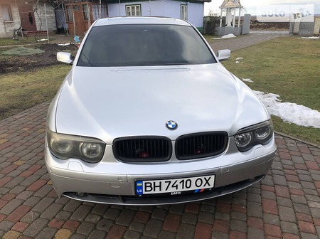 BMW 735 2002  випуску Івано-Франківськ з двигуном 3.6 л бензин седан автомат за 7800 долл. 