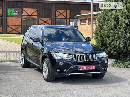 BMW X3 2017  випуску Луцьк з двигуном 2 л дизель позашляховик автомат за 28000 долл. 