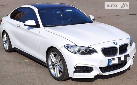 BMW 228 2015  випуску Київ з двигуном 2 л бензин купе автомат за 18900 долл. 