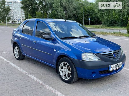 Dacia Logan 2006  випуску Суми з двигуном 1.4 л бензин седан механіка за 4300 долл. 