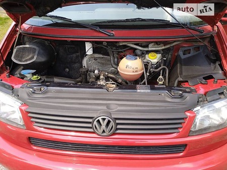 Volkswagen Transporter 1999  випуску Івано-Франківськ з двигуном 1.9 л дизель мінівен механіка за 6800 долл. 