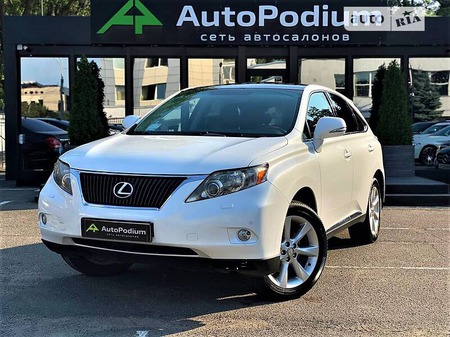 Lexus RX 350 2010  випуску Київ з двигуном 3.5 л бензин позашляховик автомат за 17900 долл. 