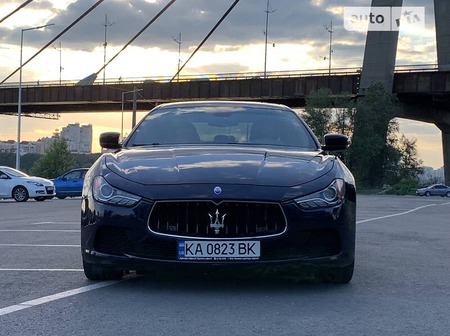 Maserati Ghibli 2015  випуску Київ з двигуном 0 л бензин седан автомат за 27500 долл. 