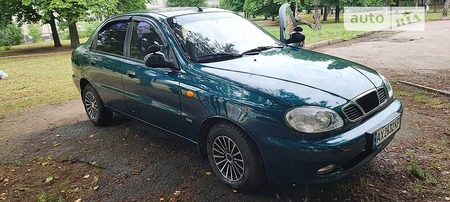 Daewoo Lanos 2007  випуску Харків з двигуном 1.5 л бензин седан  за 3500 долл. 