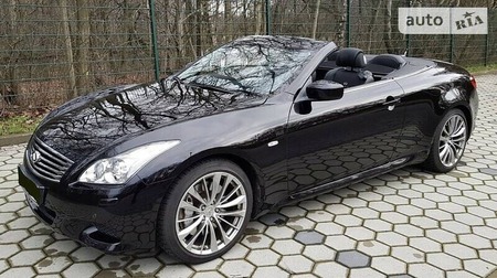 Infiniti G37 2013  випуску Одеса з двигуном 3.7 л бензин кабріолет автомат за 15500 долл. 