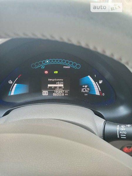 Nissan Leaf 2012  випуску Луцьк з двигуном 0 л електро хэтчбек автомат за 8800 долл. 