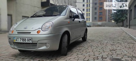 Daewoo Matiz 2007  випуску Івано-Франківськ з двигуном 0 л бензин хэтчбек механіка за 1850 долл. 