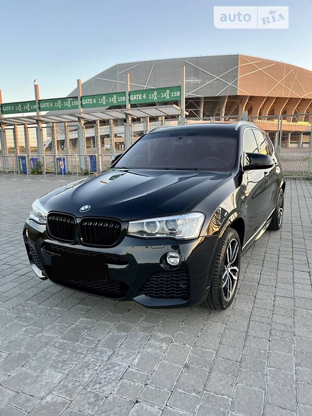 BMW X3 2017  випуску Львів з двигуном 2 л дизель позашляховик автомат за 27500 долл. 