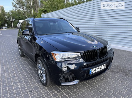 BMW X3 2014  випуску Одеса з двигуном 3 л бензин універсал автомат за 27444 долл. 