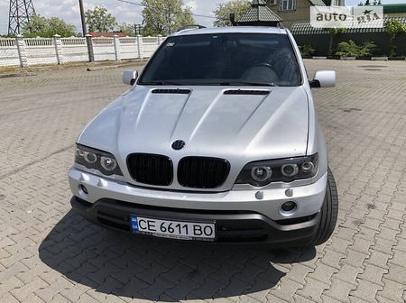 BMW X5 2002  випуску Чернівці з двигуном 3 л дизель позашляховик автомат за 9900 долл. 