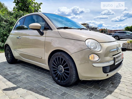 Fiat Cinquecento 2012  випуску Львів з двигуном 1.2 л бензин купе автомат за 5290 долл. 