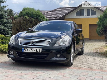 Infiniti G25 2012  випуску Івано-Франківськ з двигуном 2.5 л  седан автомат за 13700 долл. 