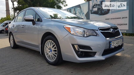 Subaru Impreza 2015  випуску Чернівці з двигуном 2 л бензин седан механіка за 8500 долл. 
