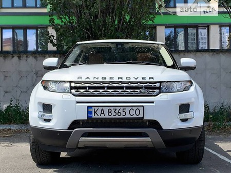 Land Rover Range Rover Evoque 2012  випуску Київ з двигуном 2 л бензин позашляховик автомат за 20400 долл. 