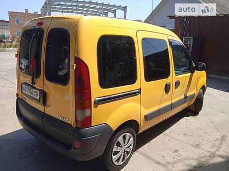 Renault Kangoo 2006  випуску Івано-Франківськ з двигуном 1.5 л дизель мінівен механіка за 3300 долл. 