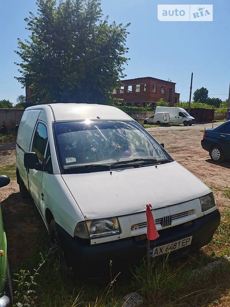 Fiat Scudo 1998  випуску Харків з двигуном 1.9 л дизель мінівен механіка за 2670 долл. 