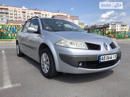 Renault Megane 2006  випуску Вінниця з двигуном 1.6 л бензин універсал механіка за 4500 долл. 