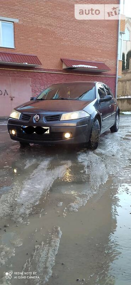 Renault Megane 2007  випуску Тернопіль з двигуном 1.4 л бензин седан механіка за 4300 долл. 