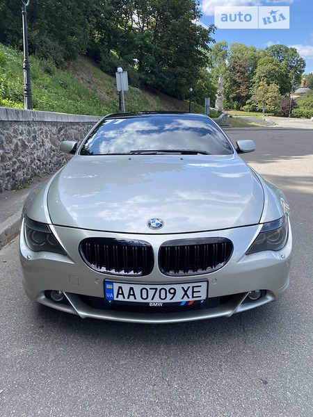 BMW 645 2004  випуску Київ з двигуном 4.4 л бензин купе автомат за 11500 долл. 