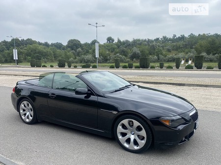 BMW 645 2004  випуску Дніпро з двигуном 4.4 л бензин кабріолет автомат за 16500 долл. 