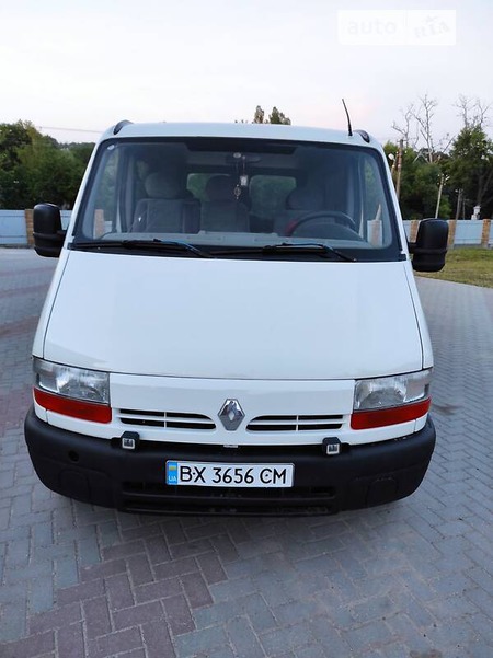 Renault Master 2002  випуску Хмельницький з двигуном 1.9 л дизель мінівен механіка за 5000 долл. 