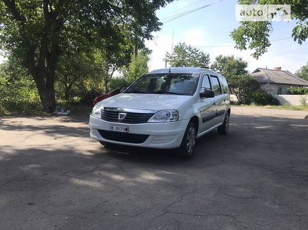 Dacia Logan MCV 2011  випуску Черкаси з двигуном 1.6 л бензин універсал механіка за 5200 долл. 