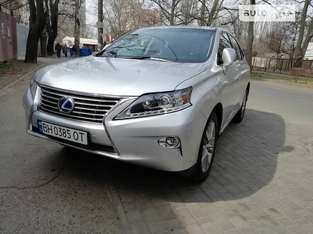 Lexus RX 450h 2014  випуску Одеса з двигуном 3.5 л гібрид позашляховик автомат за 28800 долл. 