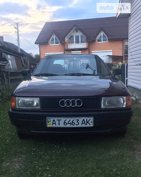 Audi 80 1989  випуску Івано-Франківськ з двигуном 1.8 л бензин седан механіка за 1800 долл. 