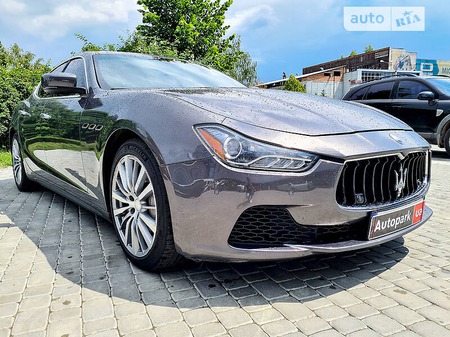 Maserati Ghibli 2013  випуску Львів з двигуном 3 л бензин седан автомат за 20890 долл. 