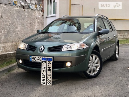 Renault Megane 2007  випуску Тернопіль з двигуном 1.6 л  універсал механіка за 5190 долл. 