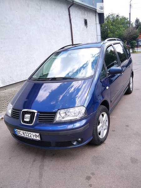 Seat Alhambra 2008  випуску Львів з двигуном 1.9 л дизель мінівен механіка за 6500 долл. 