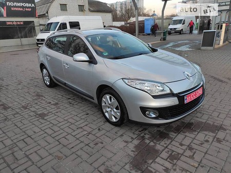 Renault Megane 2012  випуску Київ з двигуном 0 л дизель універсал механіка за 8250 долл. 