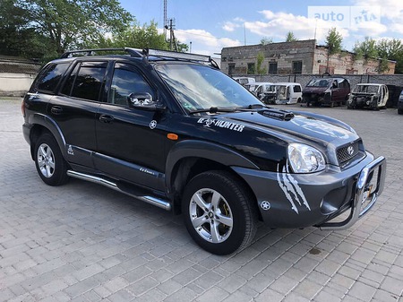 Hyundai Santa Fe 2003  випуску Луцьк з двигуном 2.4 л бензин позашляховик механіка за 5999 долл. 