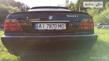BMW 750 1998  випуску Чернівці з двигуном 5.4 л бензин седан автомат за 4299 долл. 