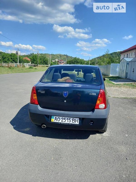 Dacia Logan 2006  випуску Ужгород з двигуном 1.4 л бензин седан механіка за 3500 долл. 