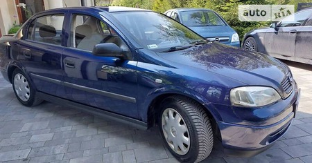 Opel Astra 1999  випуску Чернігів з двигуном 1.4 л  седан  за 3300 долл. 