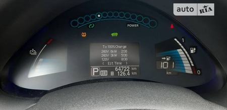 Nissan Leaf 2015  випуску Луцьк з двигуном 0 л електро хэтчбек автомат за 13700 долл. 