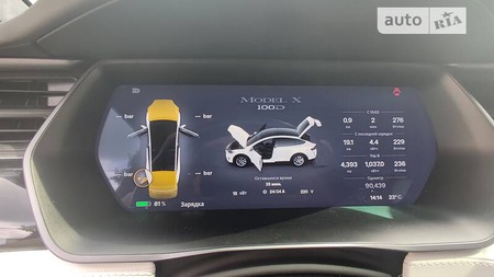 Tesla X 2018  випуску Суми з двигуном 0 л електро позашляховик автомат за 75500 долл. 