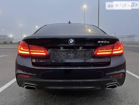 BMW 530 2019  випуску Одеса з двигуном 2 л гібрид седан автомат за 42000 долл. 