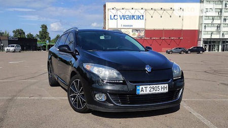 Renault Megane 2012  випуску Київ з двигуном 1.5 л дизель універсал автомат за 8500 долл. 